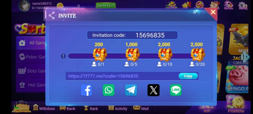 Luck44 Game